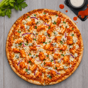 CHICKEN BUFFALO PIZZA